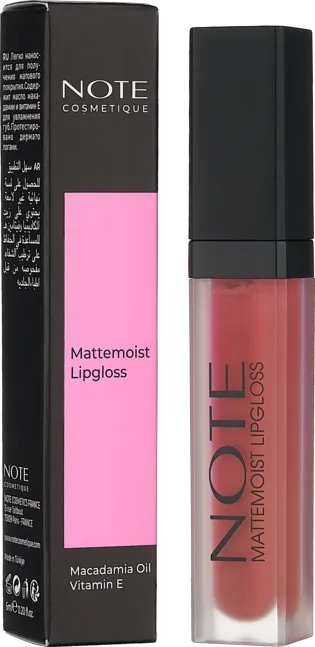 Матовый блеск для губ (Note Mattemoist Lip Gloss 6ml)
