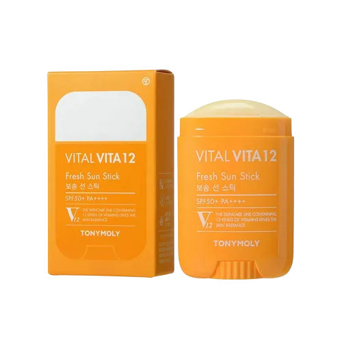 Quyoshdan himoyalovchi stik (TonyMoly Vital Vita 12 Fresh Sun Stick, 22g)