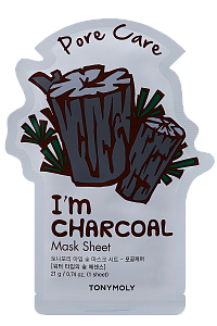 Yuz uchun maska (TONY MOLY I’m Charcoal Mask Sheet)
