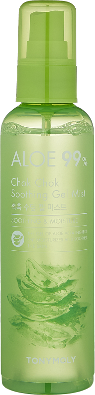 Гель-мист для лица с Алоэ (TonyMoly Aloe Vera chok chok soothing gel 100 ml)
