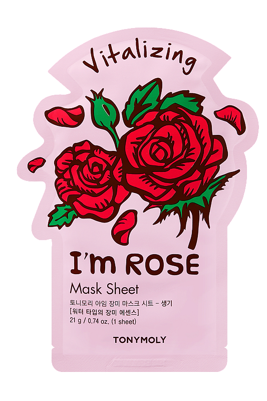 Маска для лица (Tony Moly I Am Rose Mask Sheet )