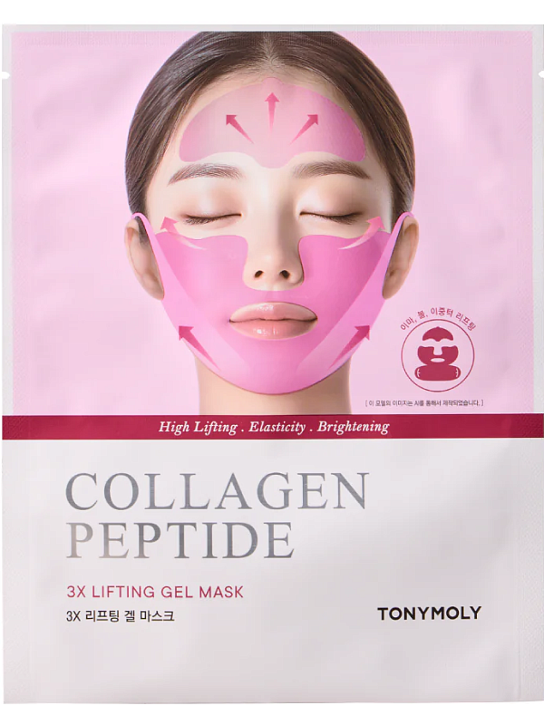 Yuz uchun kollagenli niqob (TonyMoly Collagen Peptide 3x Lifting Gel Mask)