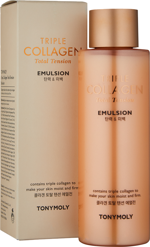 Эмульсия с коллагеном (TonyMoly Triple Collagen Total Tension Emulsion 200ml)