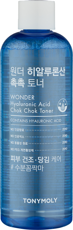 Тонер для лица (TonyMoly Wonder Hyaluronic Acid Chok Chok Toner 500ml)