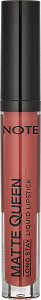 Lab bo‘yog‘i (Note Matte Queen Liquid Lipstick, 5g)