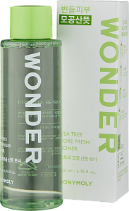 Тонер с чайным деревом (TonyMoly Wonder Tea Tree Pore Fresh Toner)