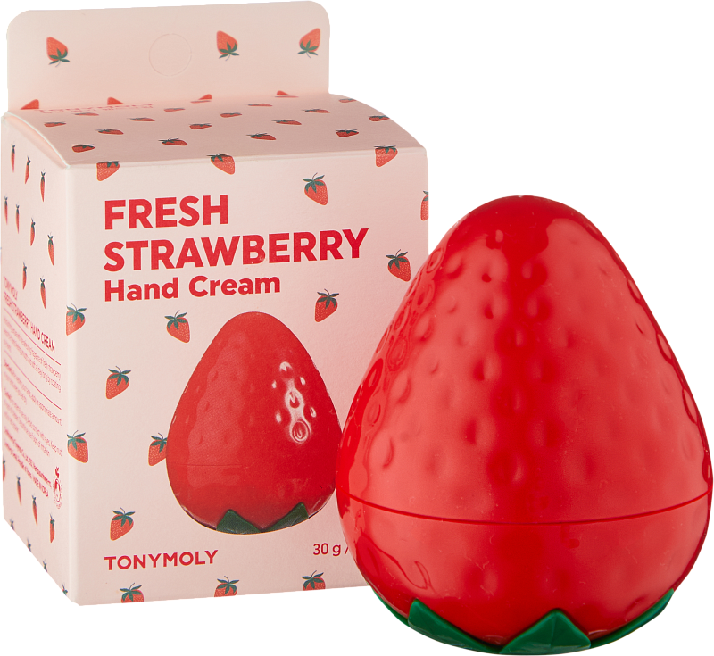Крем для рук c Клубникой (TonyMoly Fresh Strawberry Hand Cream 30g)