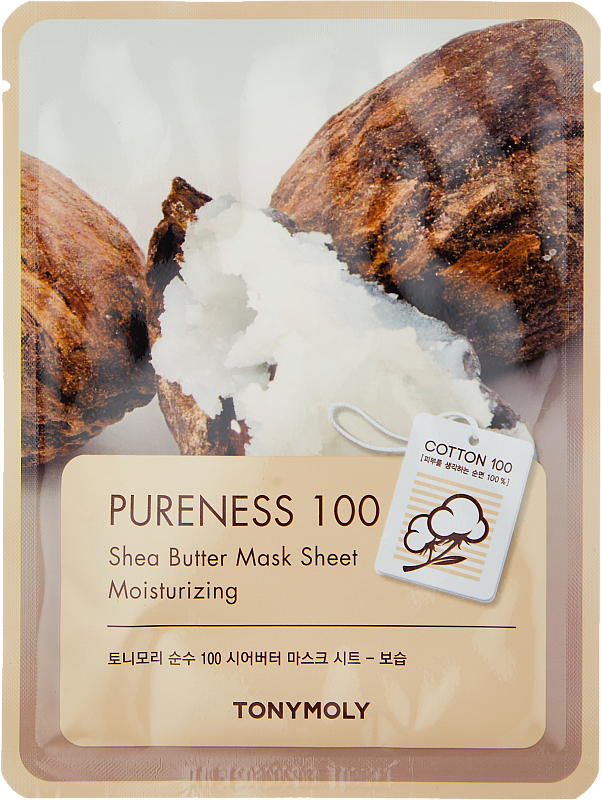 Маска с маслом Ши (TonyMoly Pureness 100 Shea Butter Mask Sheet)