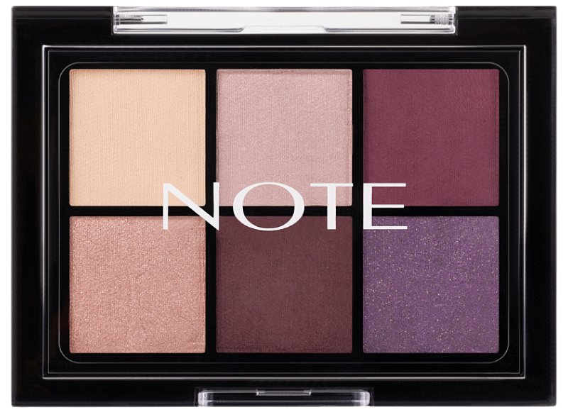 Ko‘z tenlar paletkasi (Note Eyeconic Shadow Palette 01 1gx6)