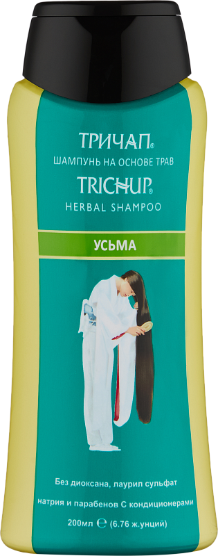 Шампунь с маслом усьмы (Trichup Herbal Shampoo USMA)