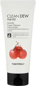 Пенка с экстрактом ацеролы (TonyMoly Clean Dew Acerola 180ml)
