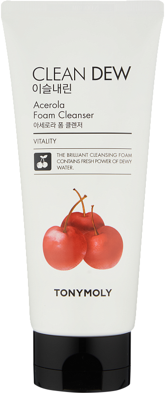 Пенка с экстрактом ацеролы (TonyMoly Clean Dew Acerola 180ml)