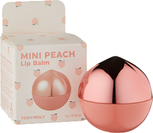 Бальзам для губ с персиком (TonyMoly Mini Fruit Lip Balm Peach 7g)