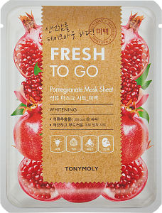 Тканевая маска с Гранатом (TonyMoly Fresh To Go Mask Sheet Pomegranate)