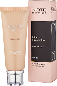 Минеральный тональный крем (Note Mineral Foundation SPF15 30ml)