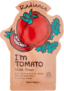 Маска с томатом (TonyMoly I'm Tomato Mask Sheet- Skin glow 21g)