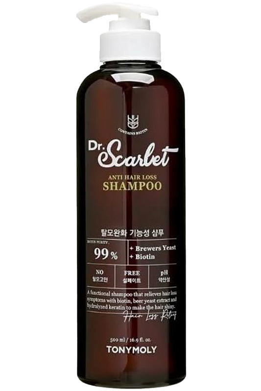 Шампунь против выпадения волос (TonyMoly DR.SCARLET Biotension Anti Hair Loss Shampoo 500ml)
