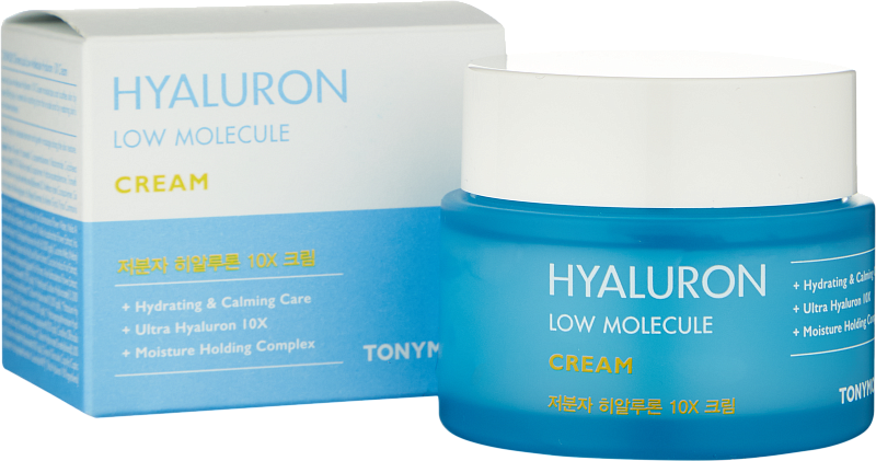 Крем с гиалуроновой кислотой (TonyMoly Hyaluron Low Molecule DermaLab 10X Cream 80ml)