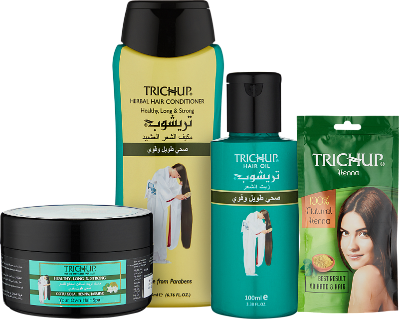 Набор по уходу за волосами Здоровые Длинные Сильные