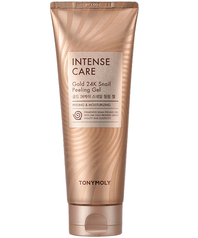Yuz uchun piling-gel (TonyMoly Intense Care Gold 24K Snail Peeling Gel, 150ml)
