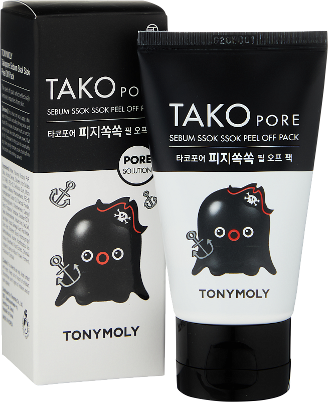 Маска для лица (TonyMoly TAKOPORE SEBUM SSOK SSOK PEEL OFF PACK 60ml)