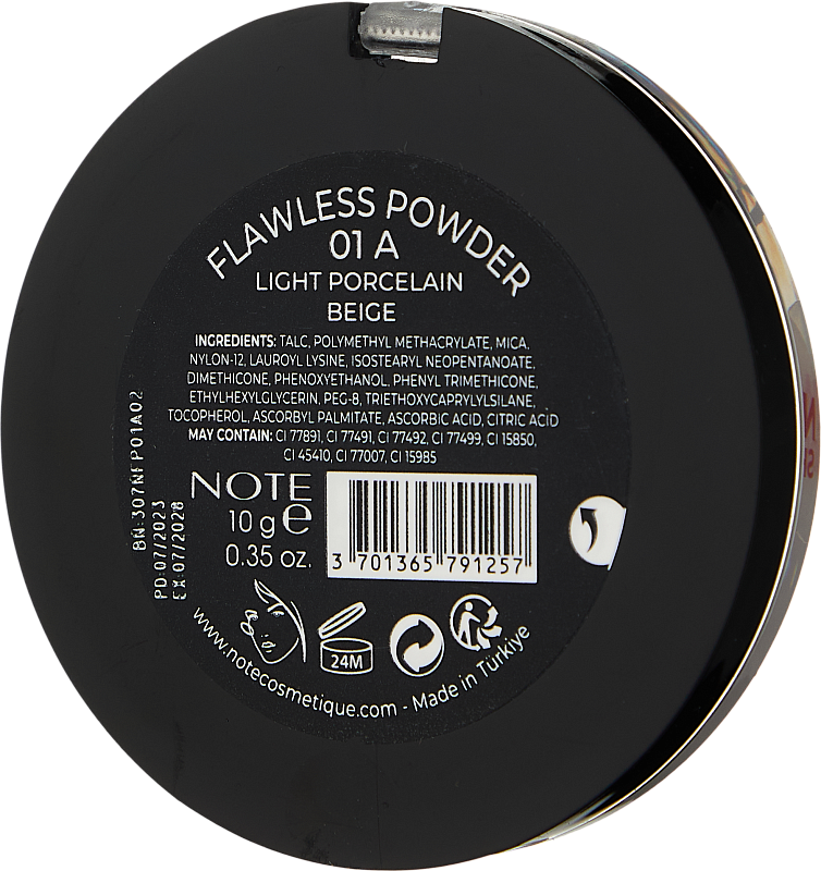 Пудра (Note Flawless Powder 10g)
