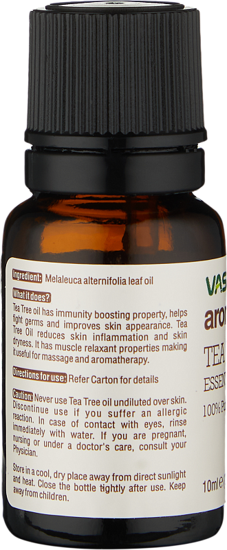 Эфирное масло Чайного дерева (Vasu Essential Oil Tea Tree 10ml)