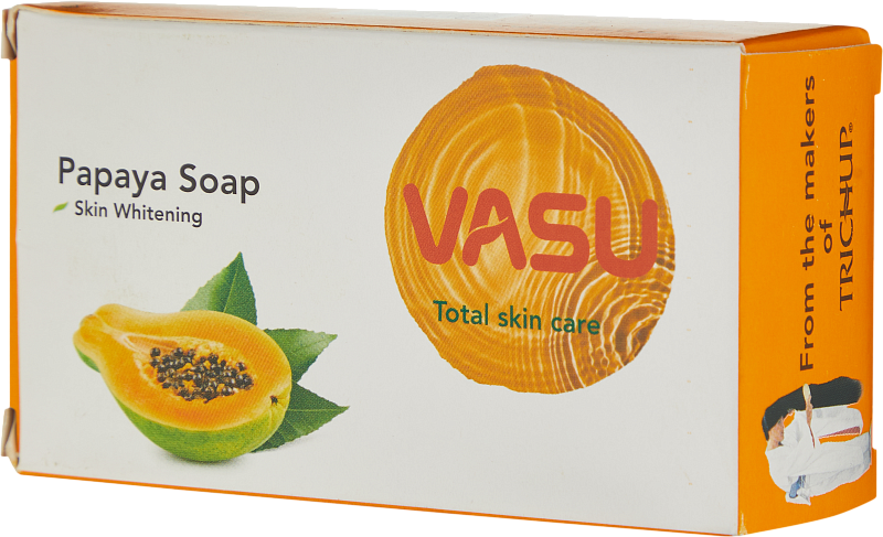 Мыло с Папайя (Vasu Papaya Soap 125gm)