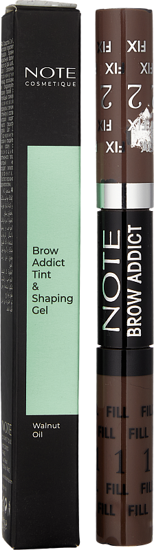Тинт для бровей (Note Brow Addict Tint & Shaping Gel 5ml+5ml)