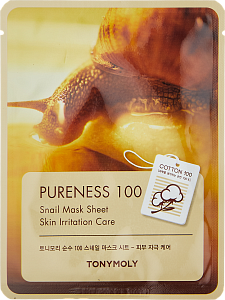 Маска с экстрактом улитки (TonyMoly Pureness 100 Snail 21ml)