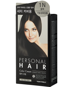 Soch uchun "TonyMoly" shaxsiy soch rangi kremi (80 ml)