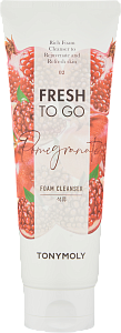 Пенка c гранатом (TonyMoly FRESH TO GO POMEGRANATE FOAM CLEANSER 170ml)