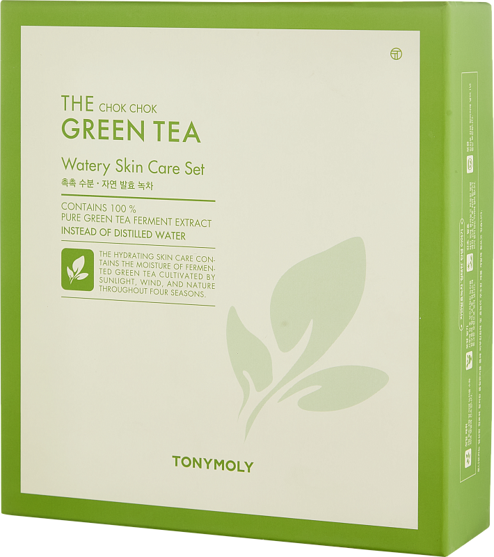 Набор для ухода за кожей (TonyMoly The Chok Chok Green tea skin care set)