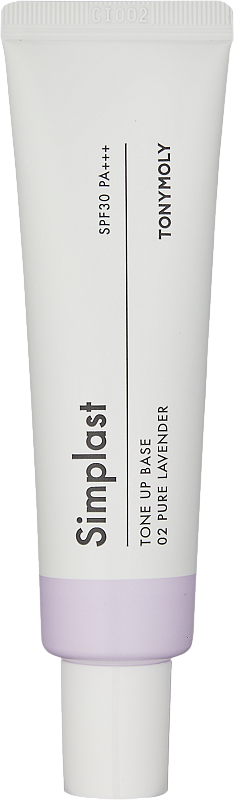 База для макияжа (TonyMoly Simplast Tone Up Base 2-02 Pure Lavender 35g)