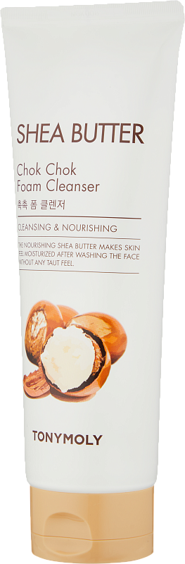 Пенка для умывания (TonyMoly Shea Butter Chok Chok Foam Cleanser 250ml)