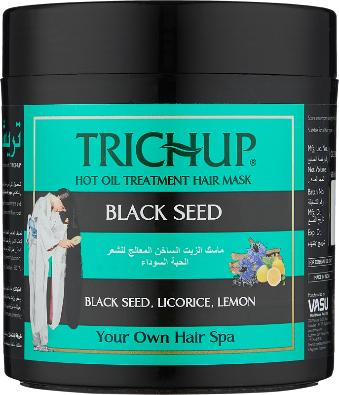 Soch uchun niqob (Trichup Hair Mask - Black Seed)