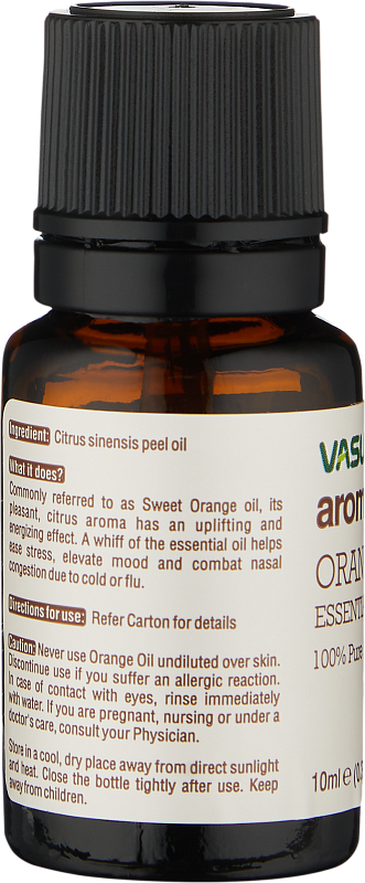 Эфирное масло Апельсина (Vasu Essential Oil Orange 10ml)