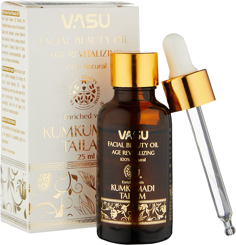 Масло для лица (Vasu Facial Beauty Oil 25ml)