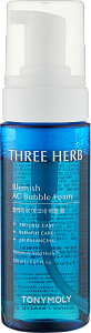 Пенка для умывания (TonyMoly Three-herb Blemish Bubble Foam 150ml)