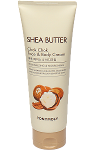 Универсальный крем с маслом ши (TonyMoly Shea Butter Chok Chok FB Cream 250ml)