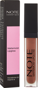 Матовый блеск для губ (Note Mattemoist Lip Gloss 6ml)