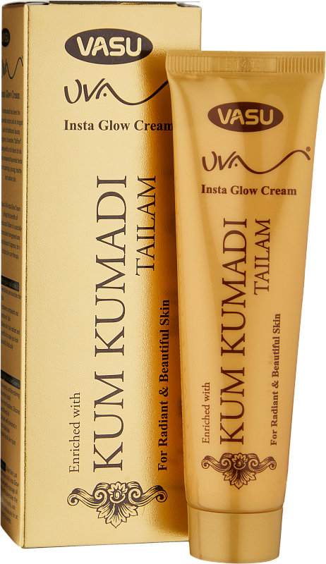 Kumkumadi yoshartiruvchi kremi tyubik (Vasu UVA Insta Glow tube 50gm)