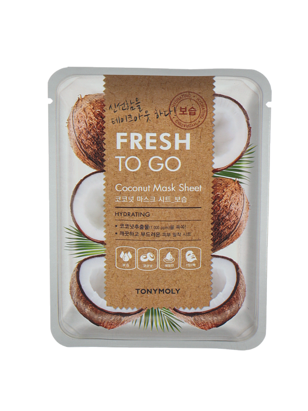 Тканевая маска с кокосом (TonyMoly Fresh To Go Mask Sheet Coconut)