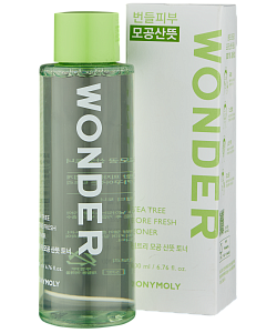 Тонер с чайным деревом (TonyMoly Wonder Tea Tree Pore Fresh Toner)