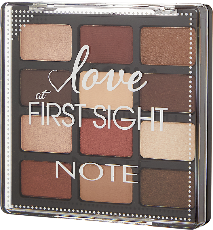 Палетка теней для век (Note Love At First Sight Eyeshadow Palette 202 1.3g x12)