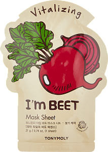 Маска с экстрактом свеклы (TonyMoly I'm Beet Mask Sheet 21g)