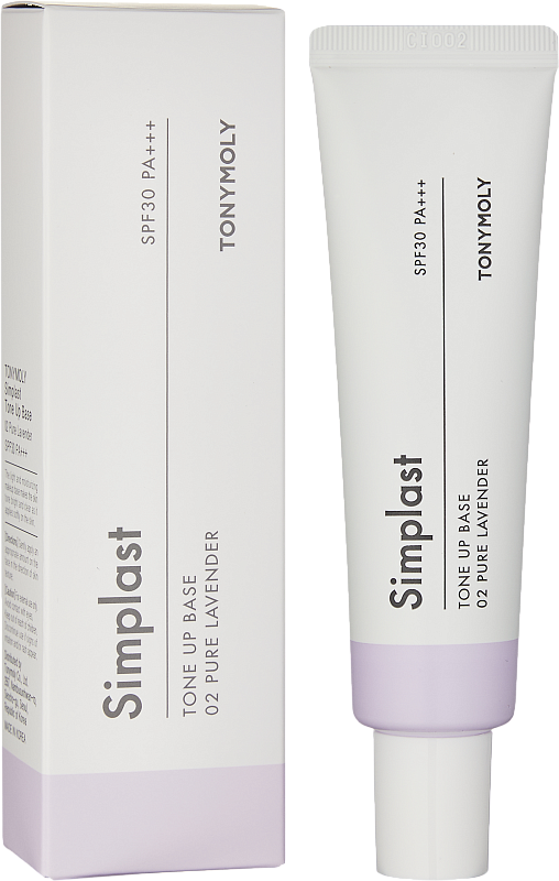 База для макияжа (TonyMoly Simplast Tone Up Base 2-02 Pure Lavender 35g)