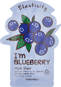 Маска с экстрактом черники (TonyMoly I'm Blueberry Mask Sheet 21g)