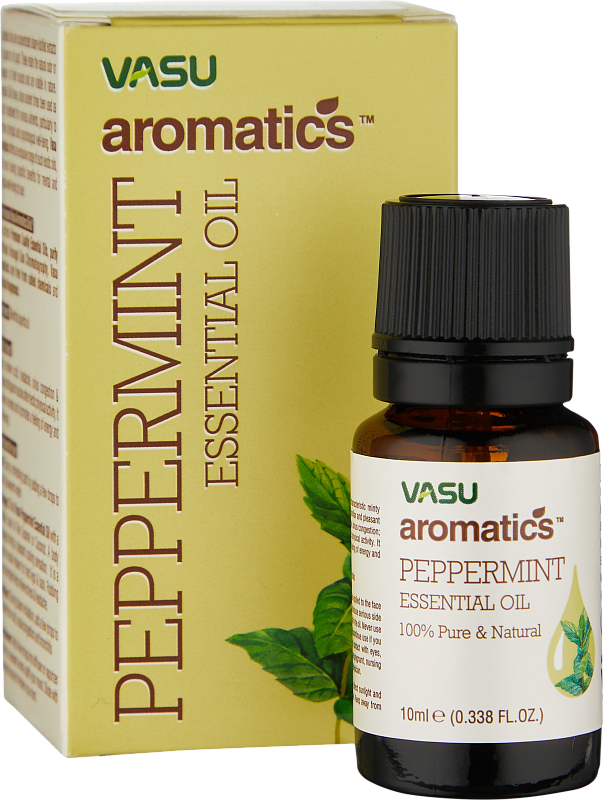 Эфирное масло Мяты перечной (Vasu Essential Oil Peppermint 10ml)