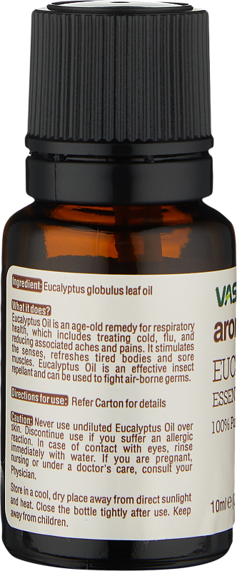 Эфирное масло Эвкалипта (Vasu Eucalyptus 10ml)